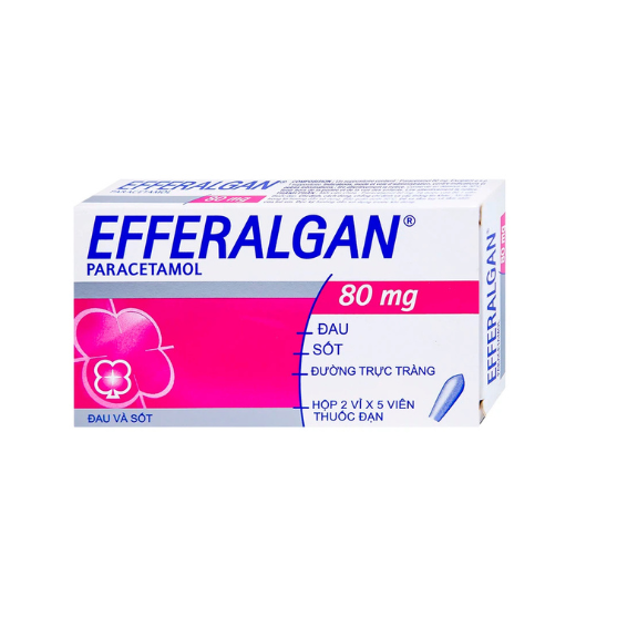 Efferalgan 80mg UPSA SAS - H/10V