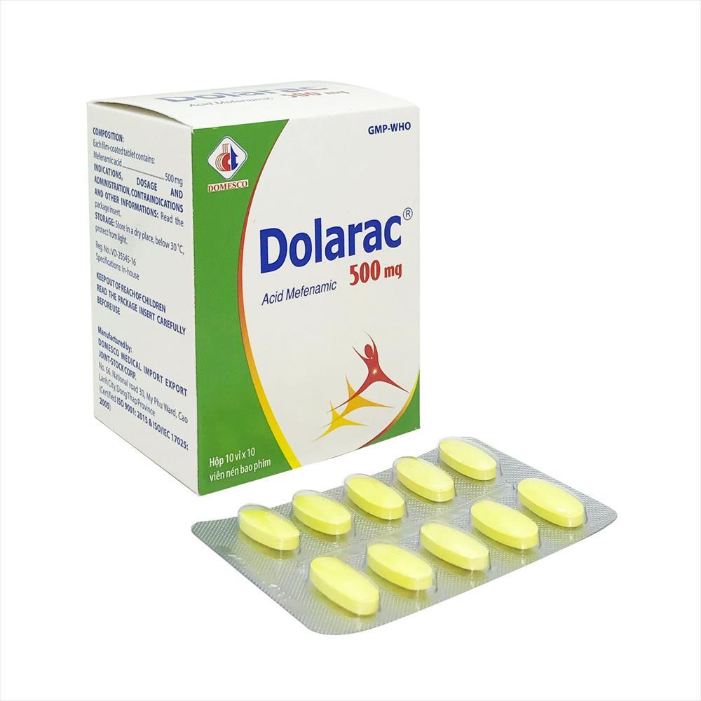 Dolarac 500mg Domesco (H/100V)