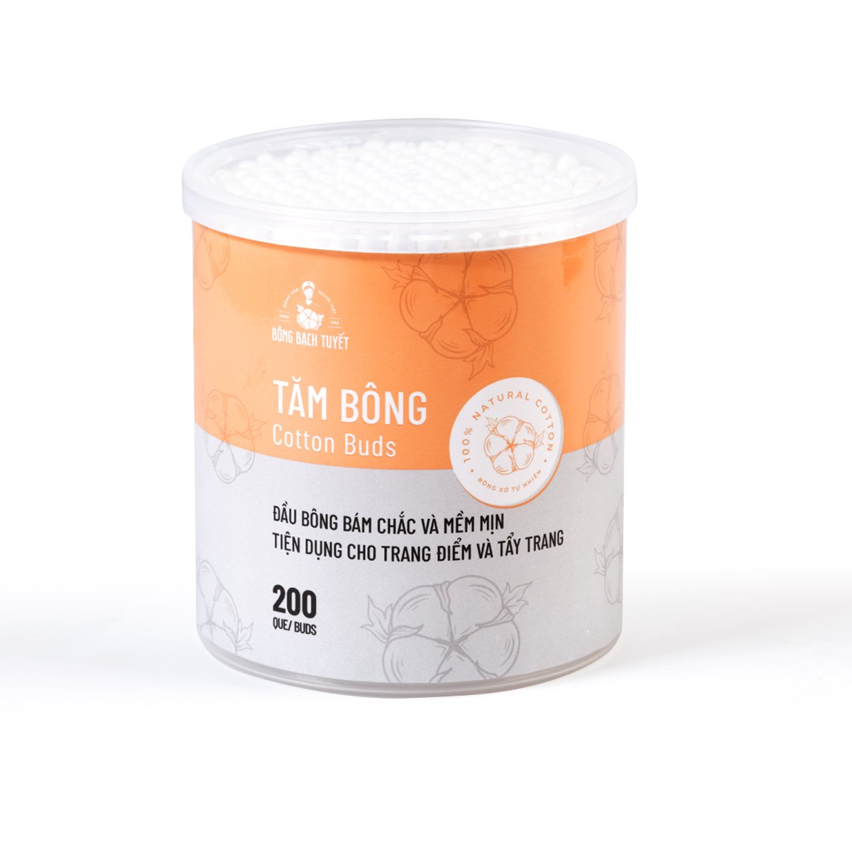 Tăm Bông Bạch Tuyết Người Lớn (H/200Q)