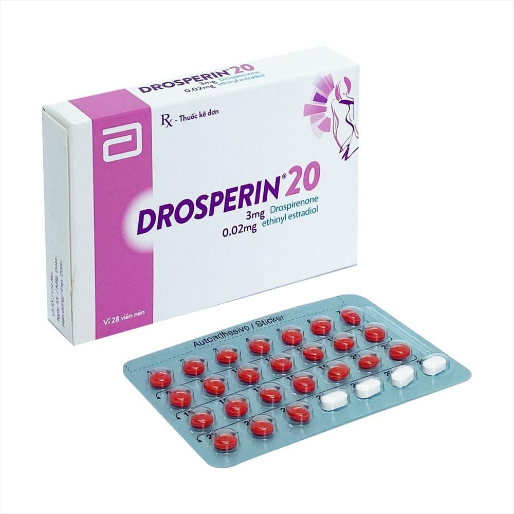 Drosperin 20 3mg/0,02mg Abbott (H/28V)