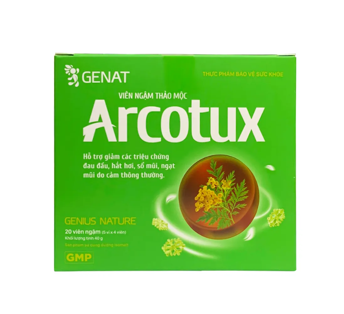 Viên ngậm ARCOTUX (H/20v)