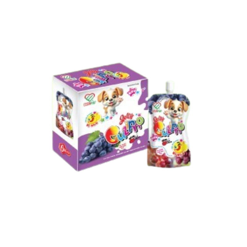Thạch Jelly Cuzipno ăn ngon vị Nho(H/6 gói)