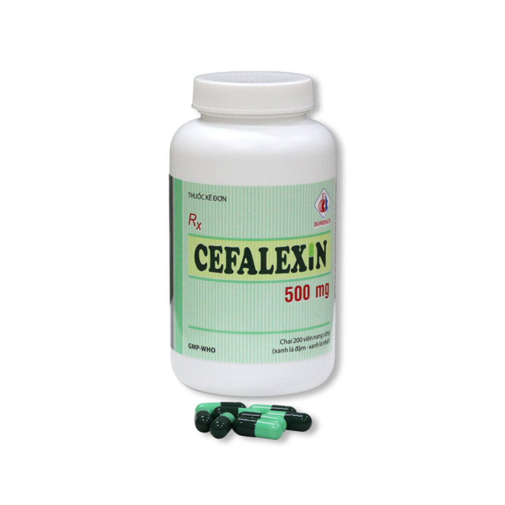 Cefalexin 500mg Domesco (C/200V)