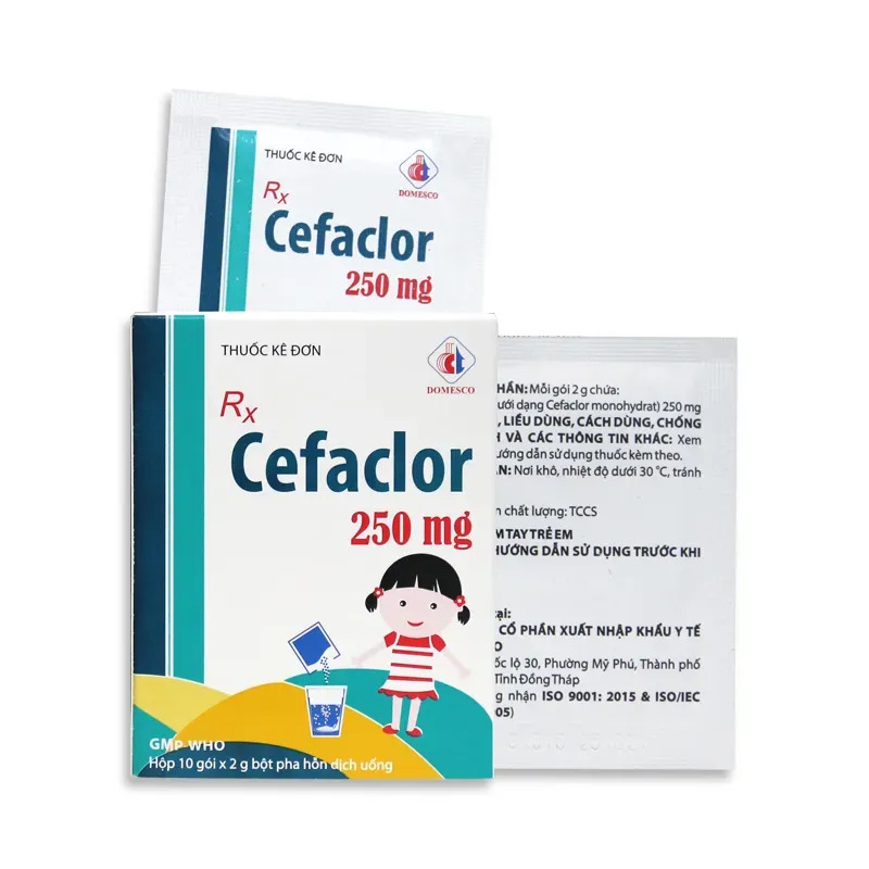 Cefaclor 250mg Domesco (H/10G)