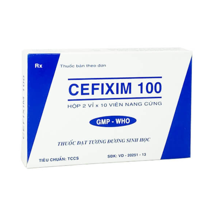 Cefixim 100mg Cap Tipharco (H/20V)
