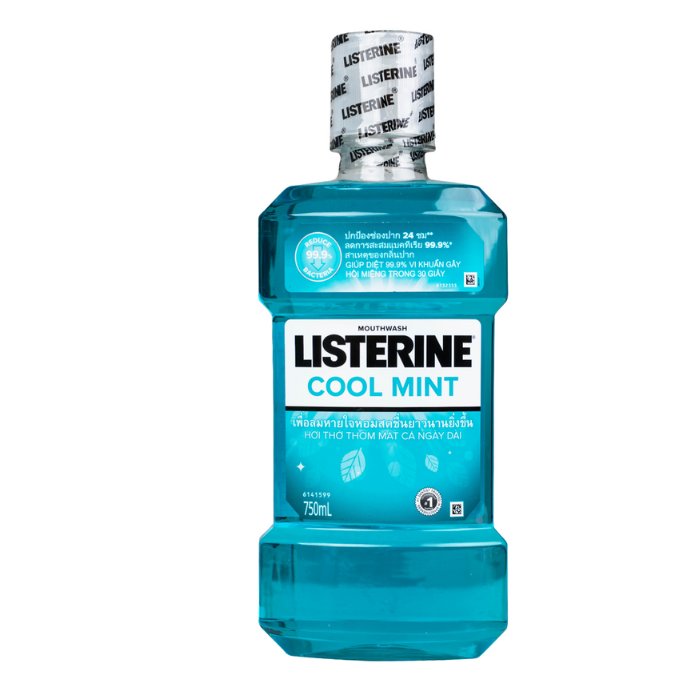 Listerine Cool Mint (C/750ML)