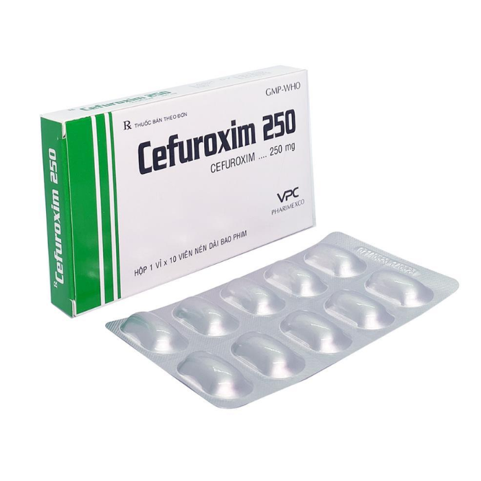 Cefuroxim 250mg Pharimexco (H/10V)