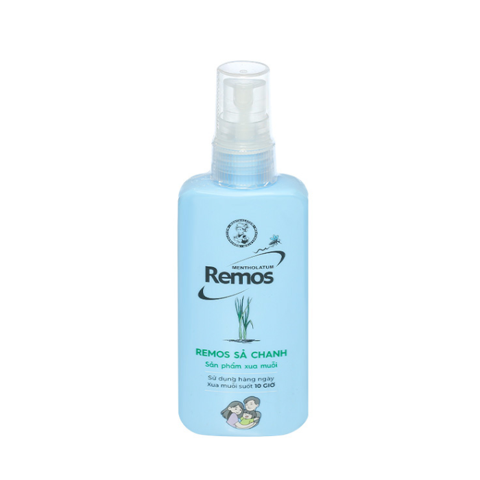 Xịt Remos Hương Sả Chanh (C/70ml)