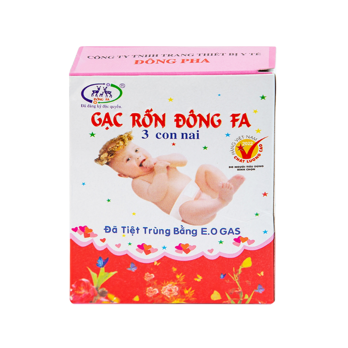 Gạc Rốn Đông Pha (Lốc 5 hộp)