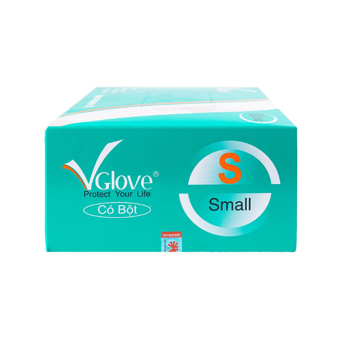 Găng Tay Y Tế Vglove Có Bột Size S (H/100C)