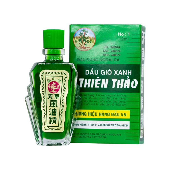 Dầu Gió Xanh Thiên Thảo (C/12ML)
