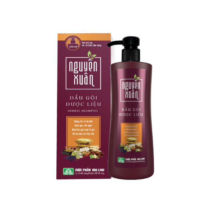 Dầu gội Dược Liệu Nguyên Xuân nâu Hoa Linh (C/250ml)