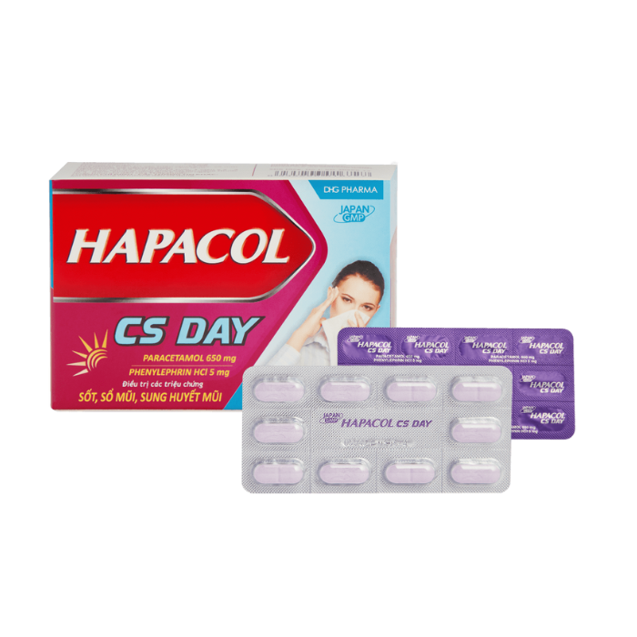 Hapacol CS Day DHG (H/100V)