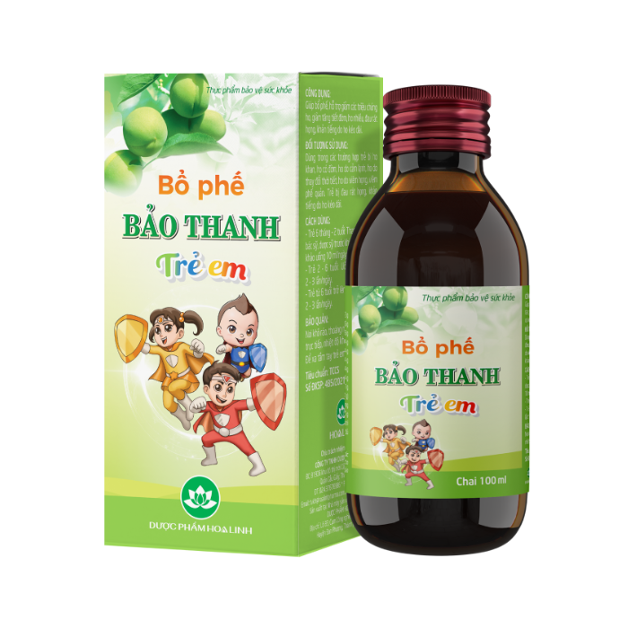 Siro Bảo Thanh Hoa Linh Trẻ Em (C/100ML)