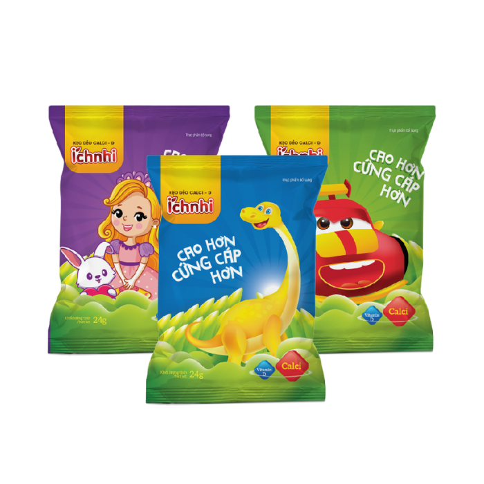 Kẹo dẻo ÍCh Nhi Nam Dược (Dây 10 gói)