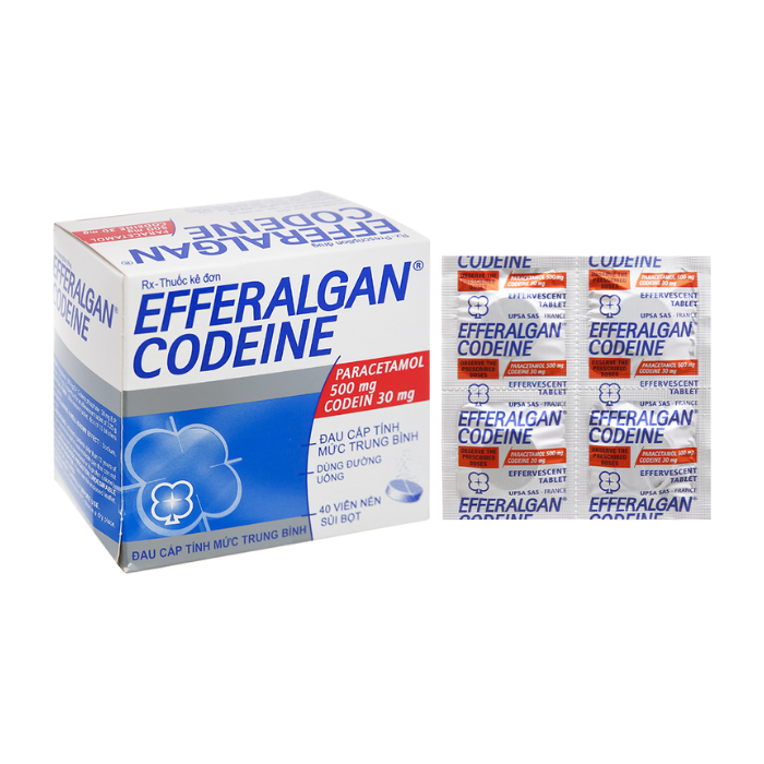 Efferalgan Codein 500mg (H/40V)