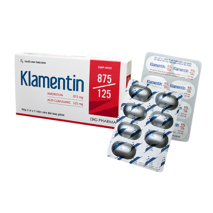 Klamentin 875mg/125mg DHG (H/14V)