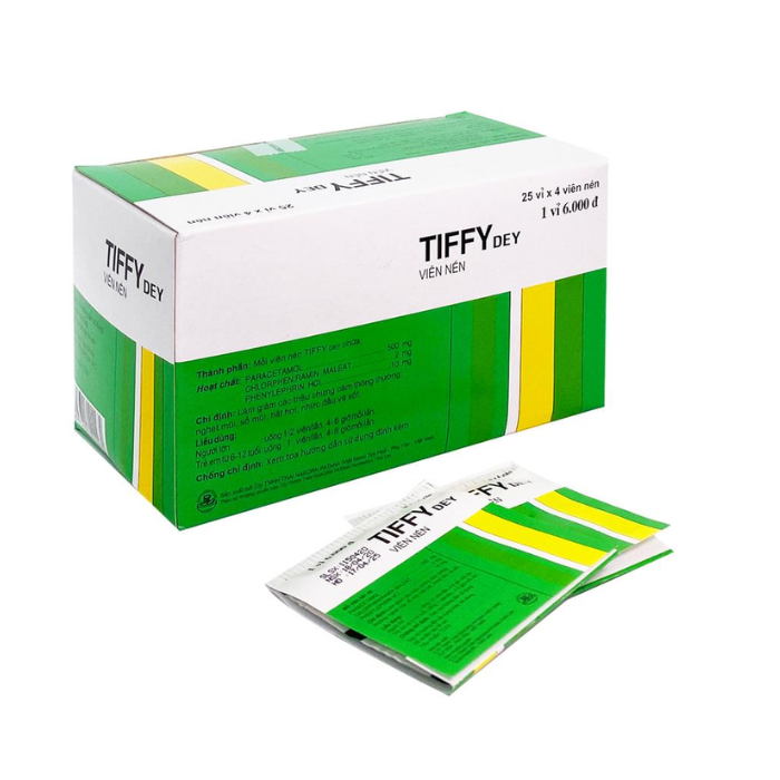 Tiffy Dey (H25vỉ /4 viên)