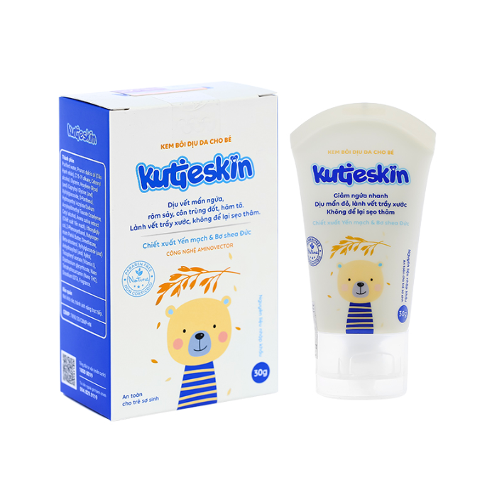 Kem bôi dịu da cho bé Kutieskin (30g)