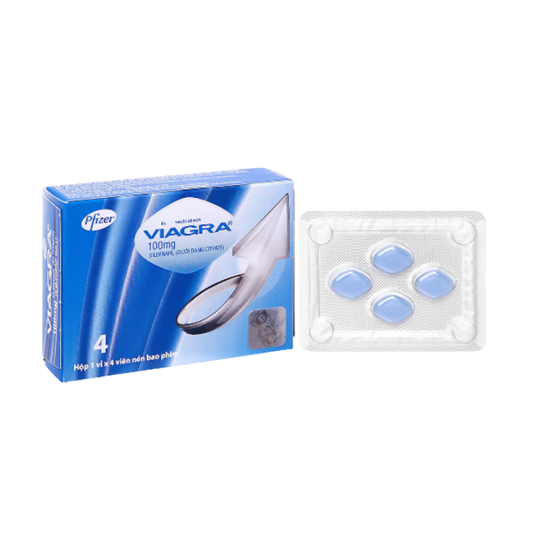 Viagra 100mg Pfizer (H/4V)
