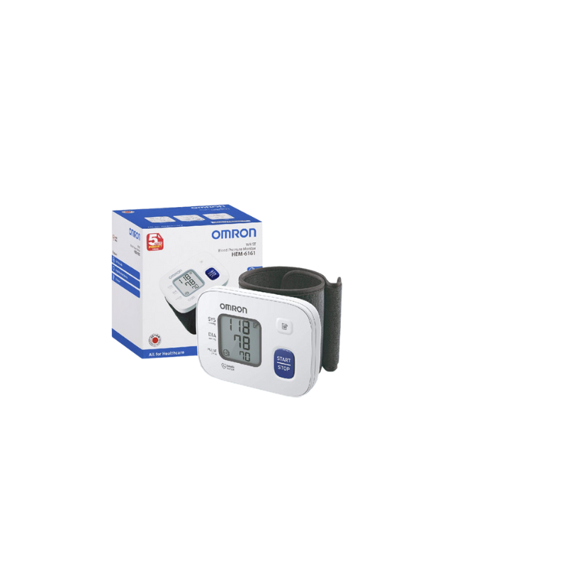 Máy Đo Huyết Áp Omron Cổ Tay 6161