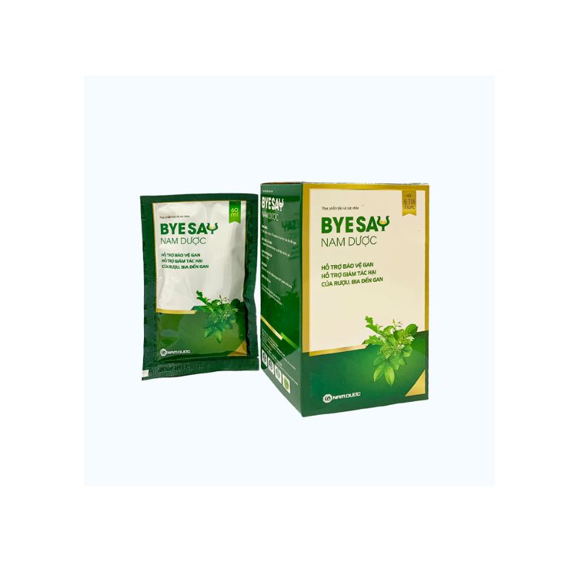 Dung dịch giải rượu Nam Dược Bye say (H/6 gói)