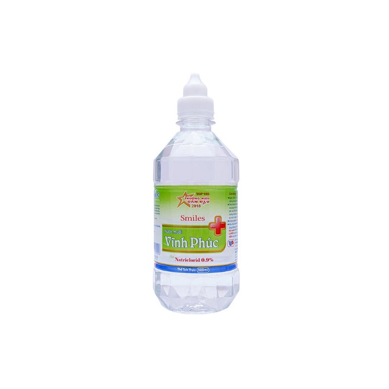 Nước muối sinh lý Vĩnh Phúc 500ml
