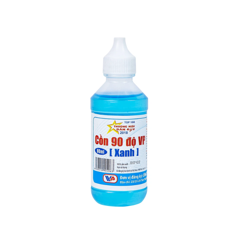 Cồn 90 Độ Xanh Vĩnh Phúc (C/60ML)