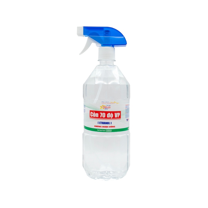 Cồn 70 Độ Vĩnh Phúc Vòi Xịt (C/1000ML)