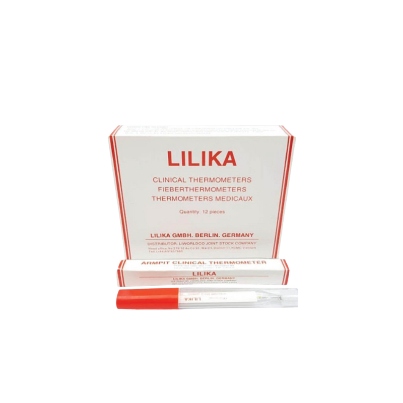 Nhiệt Kế Thủy Ngân Lilika (H/1C)