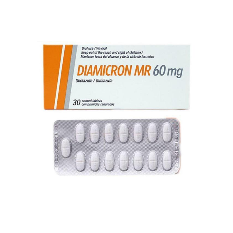 Diamicron MR 60mg Servier (H/30V)