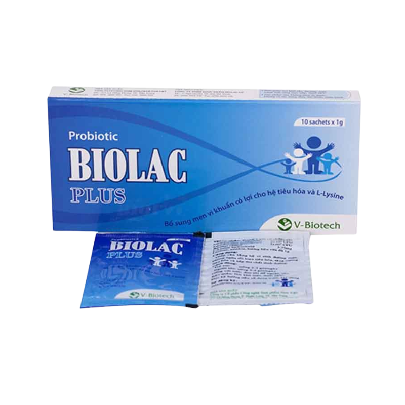 Cốm Biolac Plus V-Biotech (H/10G)