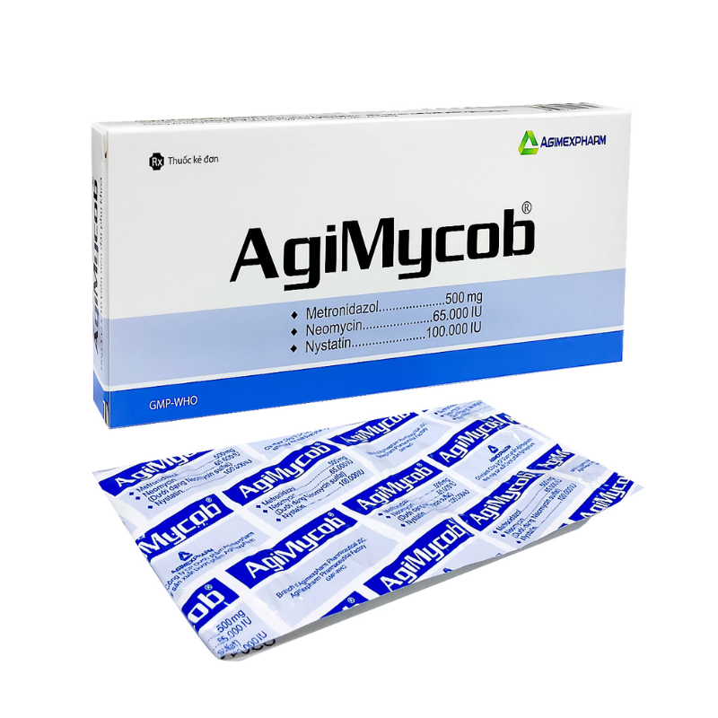Viên đặt Agimycob Agimexpharm (H/10v)