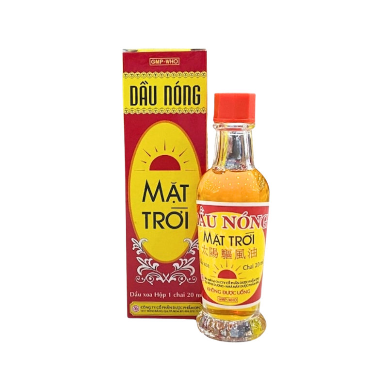 Dầu Nóng Mặt Trời OPC (C/20ML)