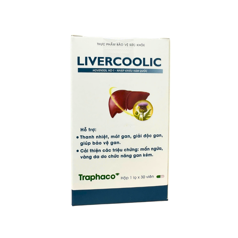 Livercoolic Traphaco  (Lọ/30v)