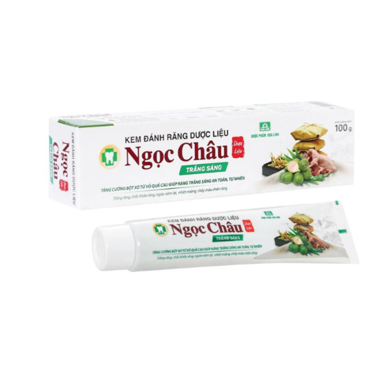 Kem đánh răng Ngọc Châu trắng sáng (T/170gr)