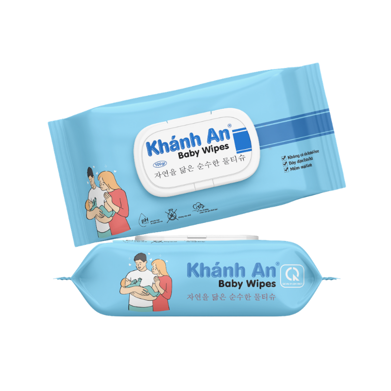 Khăn ướt Khánh An 100gr