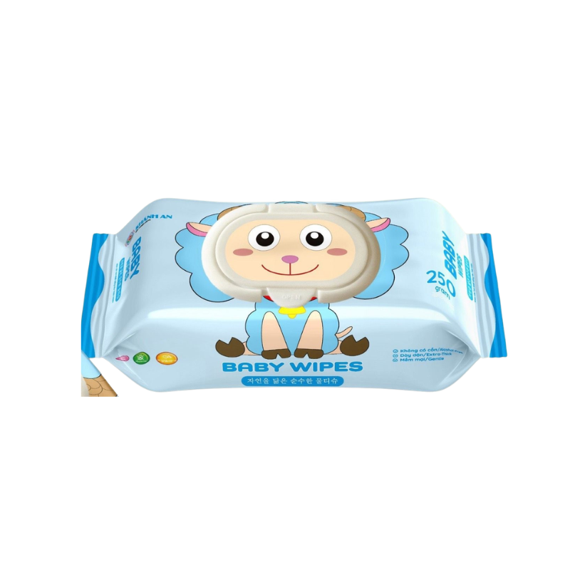 Khăn ướt Khánh An con cừu 250gr