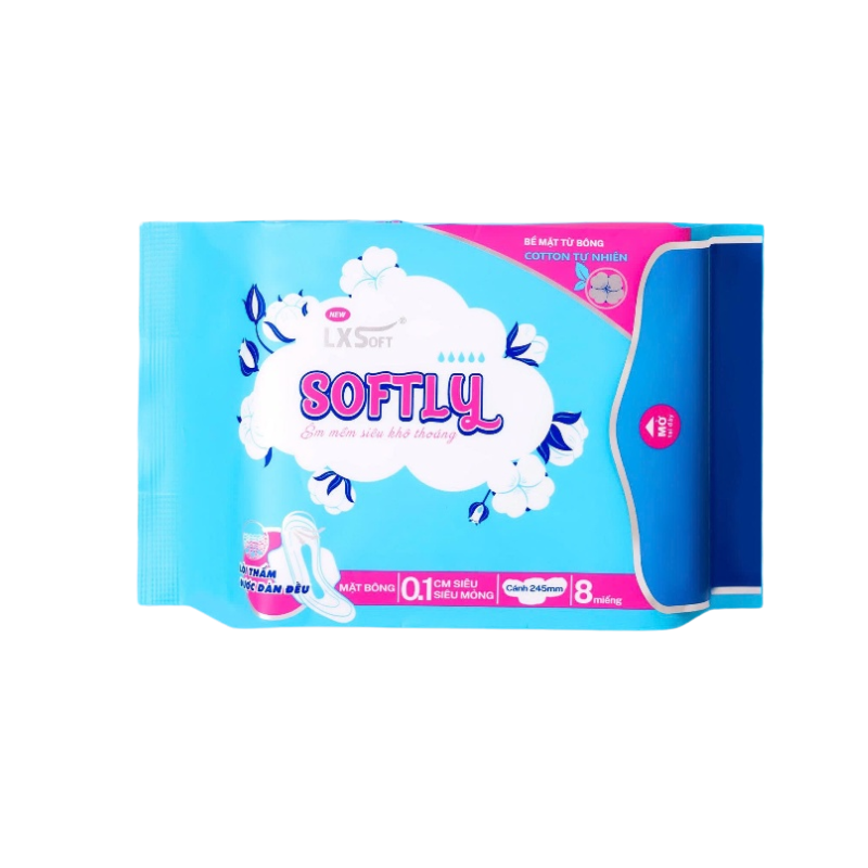 BVS LXSoft Softly ban ngày có cánh 245mm (Gói 8M)