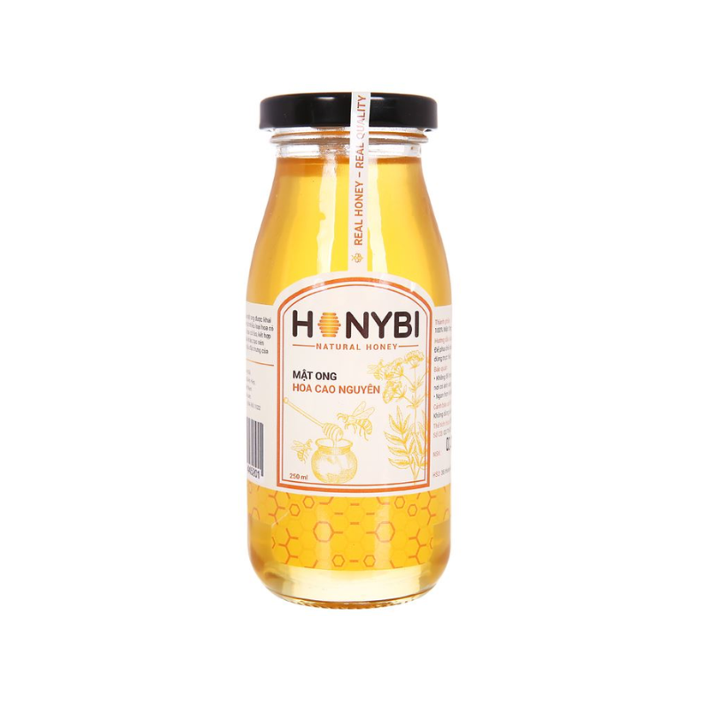 Mật Ong Hoa Cao Nguyên Honybi 250ml