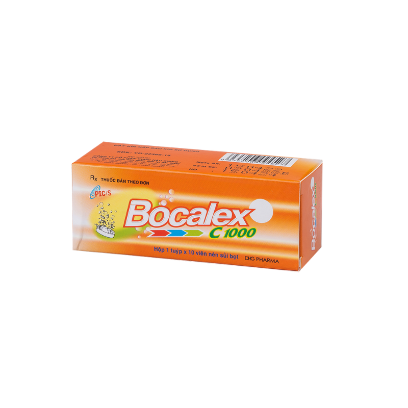 Bocalex C 1000mg DHG  (Tube 10 viên)