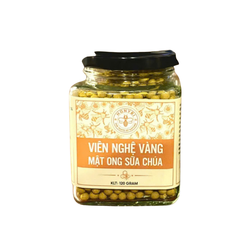 Viên Nghệ Vàng Mật Ong  Sữa Chúa Honybi