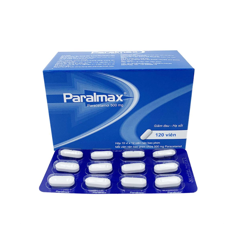Paralmax 500mg Boston (Hộp 120v)
