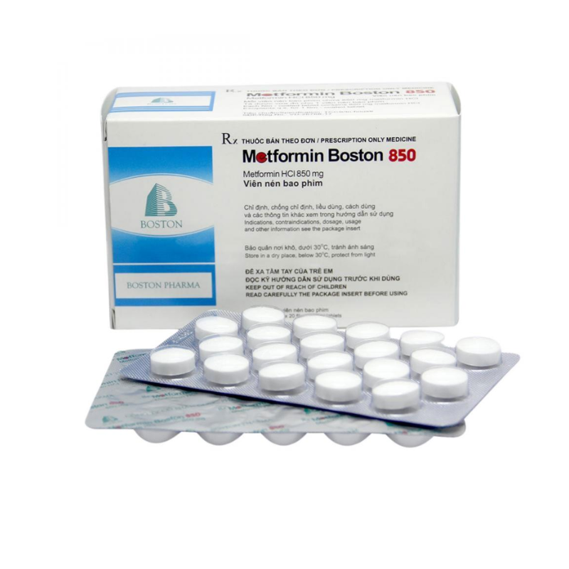 Metformin Boston 850 (H/100v)