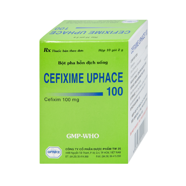 Cefixim 100 Uphace (H/10 gói)