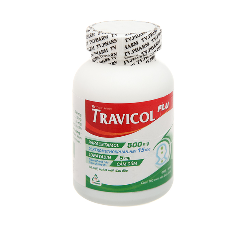 Travicol Flu TV.Pharm (C/100V)