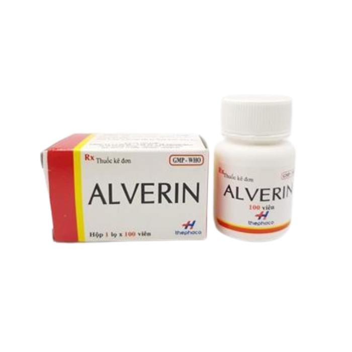 Alverin 40mg Thanh Hóa (C/100V)