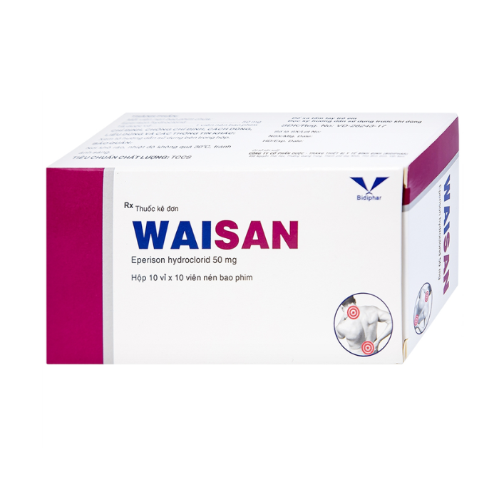 Waisan Eperison 50mg Bidiphar (H/100V)