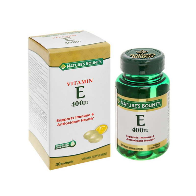 Vitamin E 400IU Nature's Bounty (H/60v)