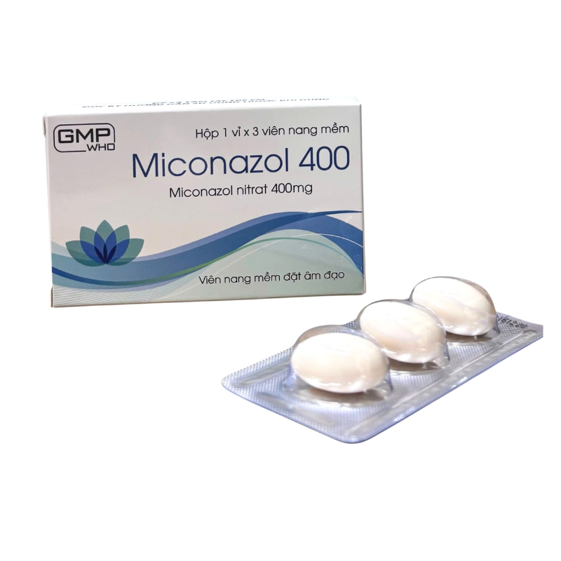 Miconazol 400 Ba Đình ((H/3v)